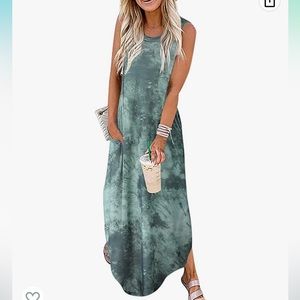 never worn long amazon dress